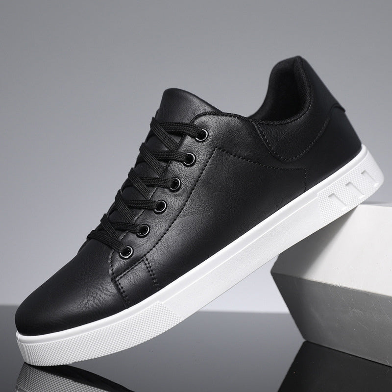 Sneakers homme élégantes et confortables, design minimaliste, couleur sobre, matériaux haute qualité, semelle antidérapante.