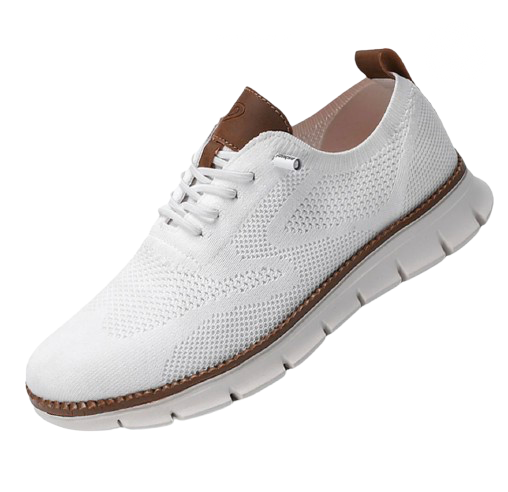 "Sneakers orthopédiques homme, tige maille respirante, semelle alvéolée, style moderne pour confort urbain"