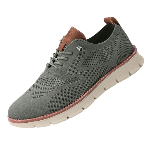 "Sneakers orthopédiques homme, tige maille respirante, semelle alvéolée, style moderne pour confort urbain"