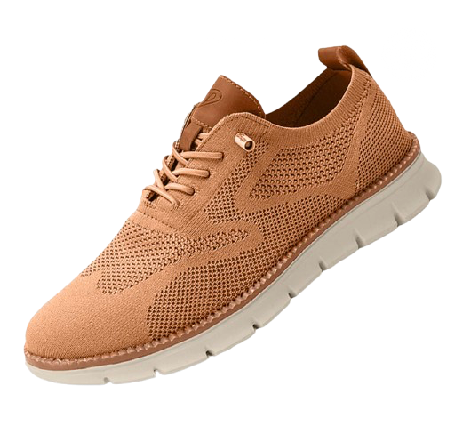 "Sneakers orthopédiques homme, tige maille respirante, semelle alvéolée, style moderne pour confort urbain"