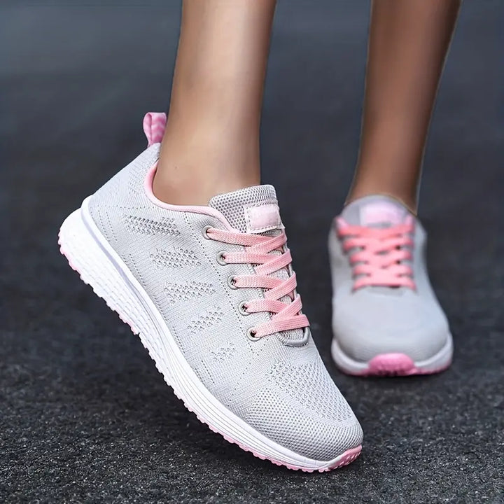 "Sneakers orthopédiques unisexes grises avec semelle ergonomique pour confort quotidien et style moderne"