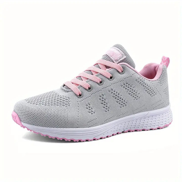 "Sneakers orthopédiques unisexes grises avec semelle ergonomique pour confort quotidien et style moderne"