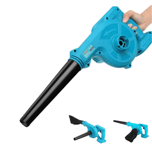 "Souffleur-aspirateur sans fil 2-en-1, léger et puissant, idéal pour le nettoyage jardin, design ergonomique, batterie inclus
