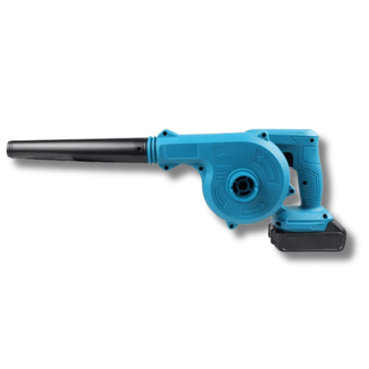 "Souffleur-aspirateur sans fil 2-en-1, léger et puissant, idéal pour le nettoyage jardin, design ergonomique, batterie inclus