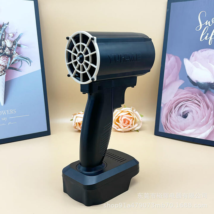 "Souffleur d'air haute pression, design ergonomique, puissant, vitesse réglable, idéal pour nettoyage intérieur et extérieur.