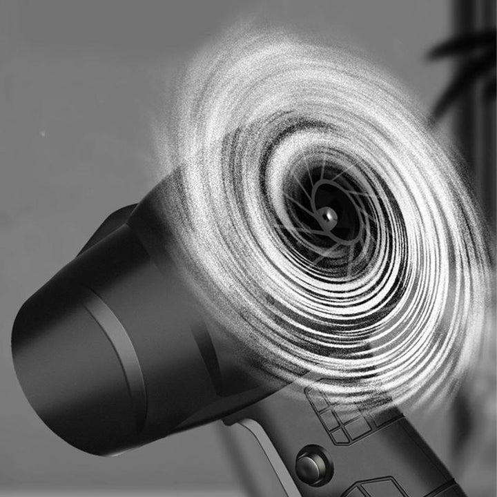 "Souffleur d'air haute pression, design ergonomique, puissant, vitesse réglable, idéal pour nettoyage intérieur et extérieur.