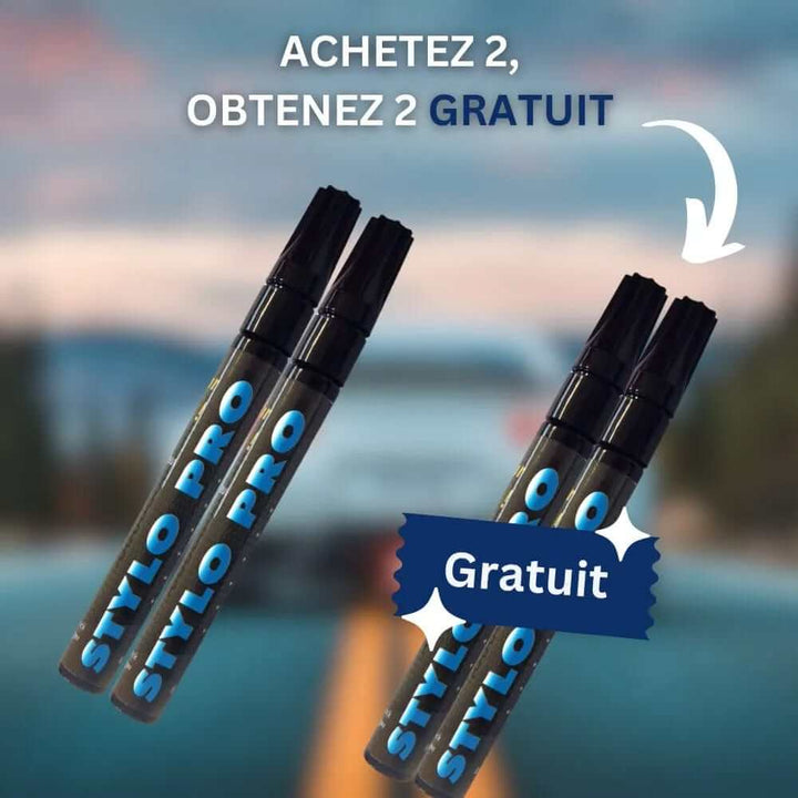 "Stylo de réparation anti-rayures recyclable, compact, facile pour surfaces variées, préserve vos objets comme neufs."