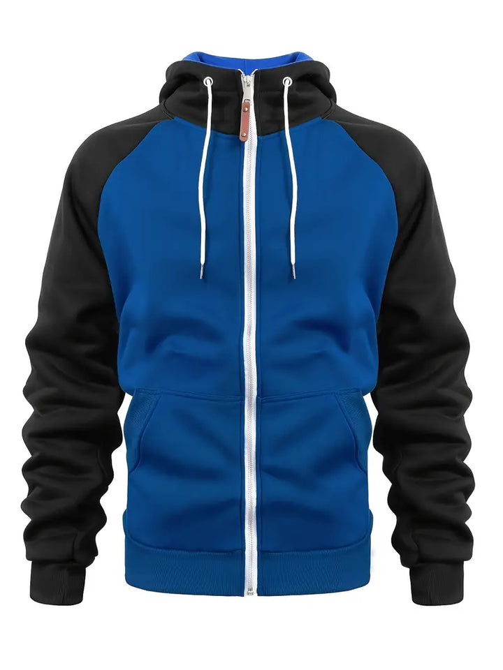 "Sweat zippé homme, coupe moderne, couleurs variées, confort optimal, idéal pour style casual et semi-formel."