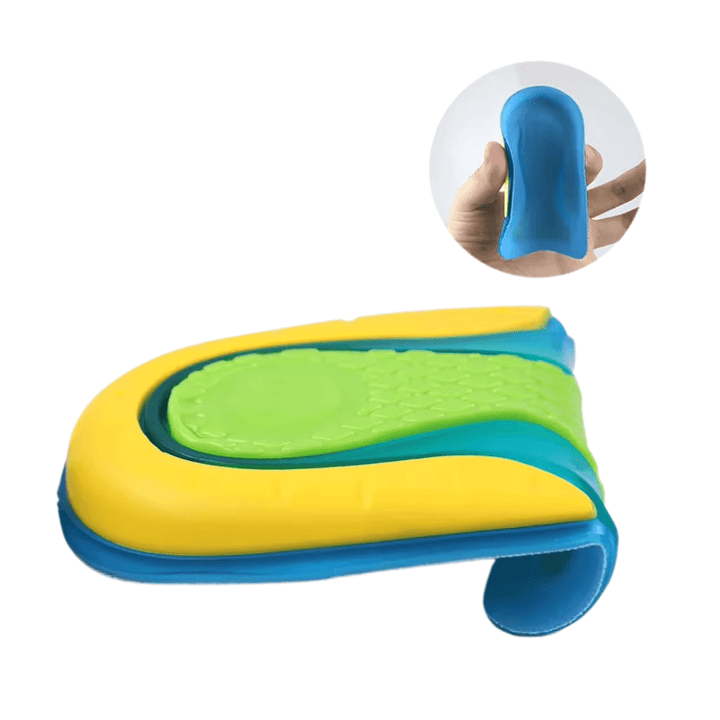 "Talonnettes en gel forme U pour épines calcanéennes, confort optimal et soulagement des douleurs, adaptées à toutes chaussur