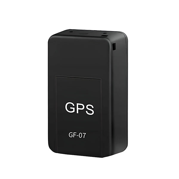 "Traceur GPS compact noir, design discret, localisation en temps réel, idéal pour véhicules et objets personnels."
