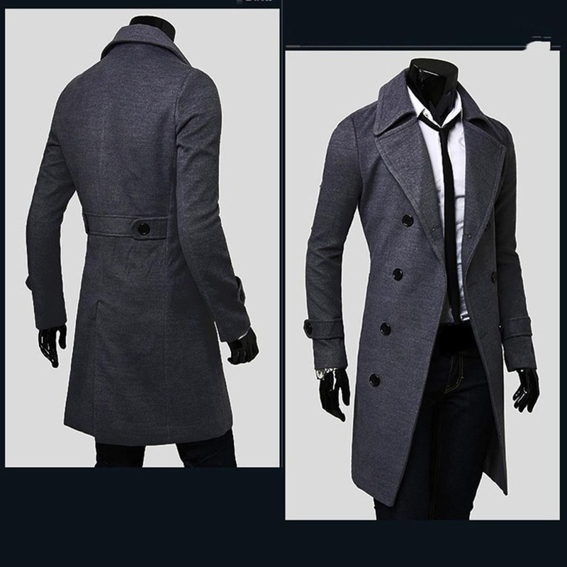 Trench homme gris élégant, coupe ajustée, ceinture, matière légère. Ajoutez style et confort à votre garde-robe.