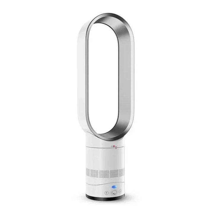 "Ventilateur de tour sans pales élégant, design moderne, refroidissement silencieux, idéal intérieur, sécurité enfants"