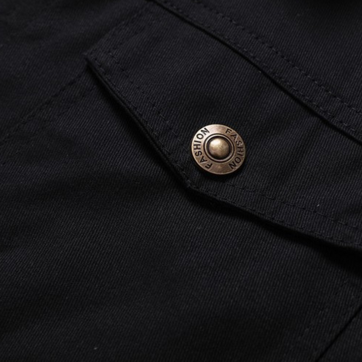 "Veste bombardier homme vintage Dirk, coupe classique, détails modernes, chaleur hivernale, élégance intemporelle."