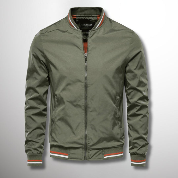 "Veste de transition Denis pour hommes, élégante avec finitions premium, parfaite pour mi-saison et journées fraîches."