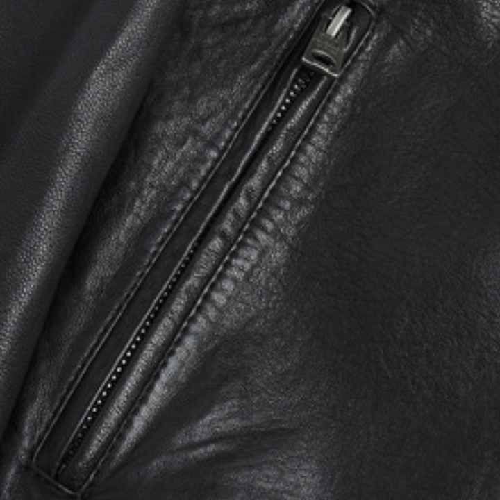 "Veste en cuir homme élégante, coupe ajustée, finition premium, idéale pour soirées fraîches d'été, style moderne."