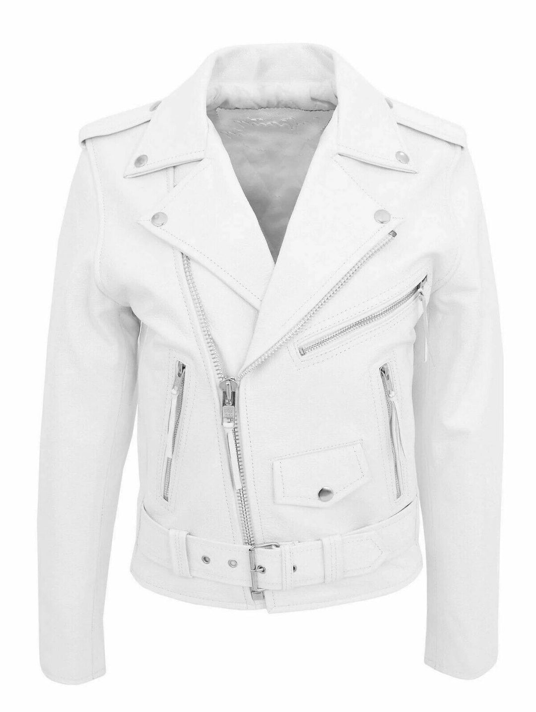 "Veste en cuir homme élégante et robuste, noire, coupe moderne, idéale pour l'automne avec doublure confortable"