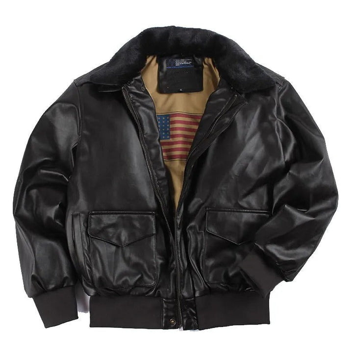 Veste en cuir vintage marron pour hommes, style moderne et rétro, cuir de qualité, élégante et durable pour toutes saisons.