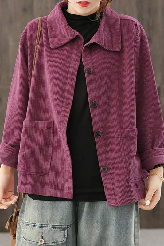 Veste femme élégante avec poches, coupe flatteuse. Manteau polyvalent pour toutes les saisons et occasions.