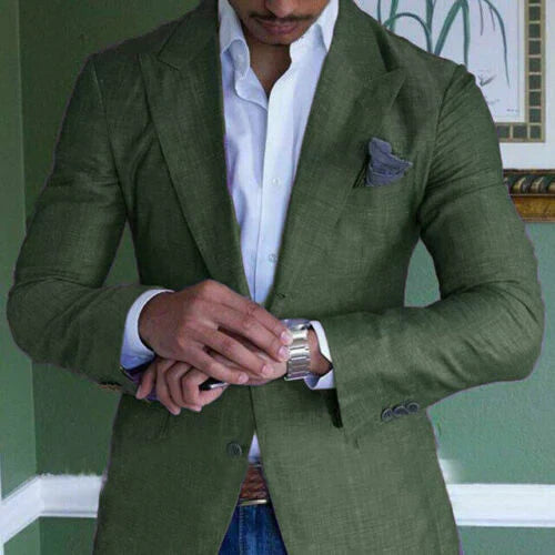 "Veste homme élégante chic, couleur grise, style moderne et confort exceptionnel pour occasions formelles ou décontractées."