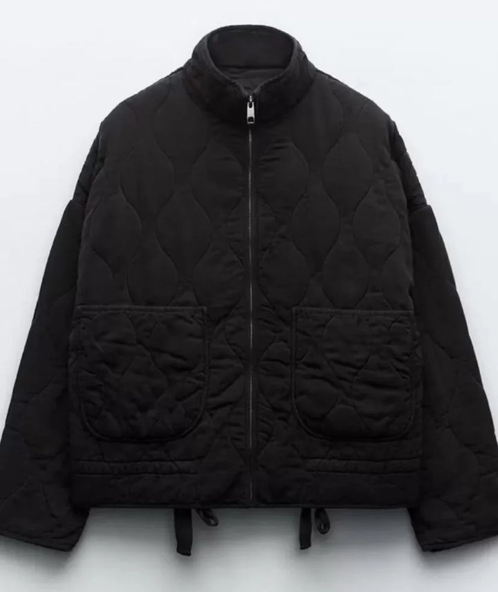 "Veste Puffer Femme élégante, polyvalente et confortable, avec poches multiples, idéale pour style urbain et activités extéri