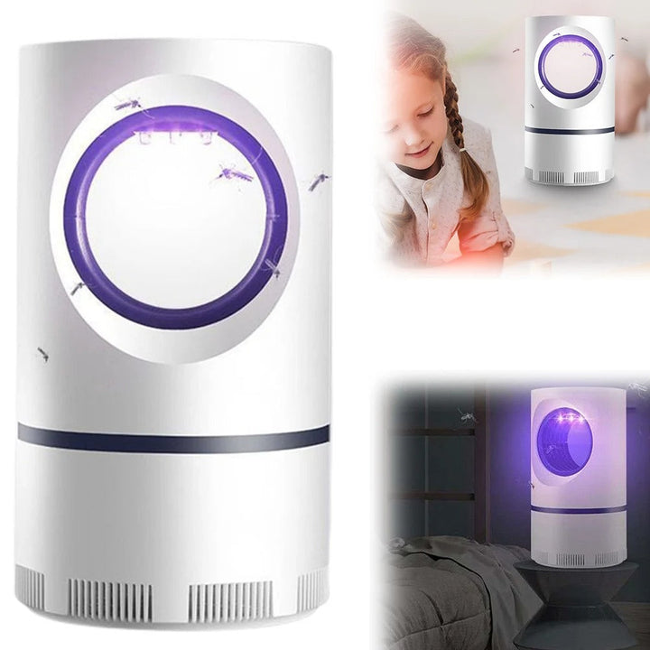 "Zapper anti-moustiques extérieur avec grille électrique, efficace et sécuritaire, idéal pour jardin et espace patio."